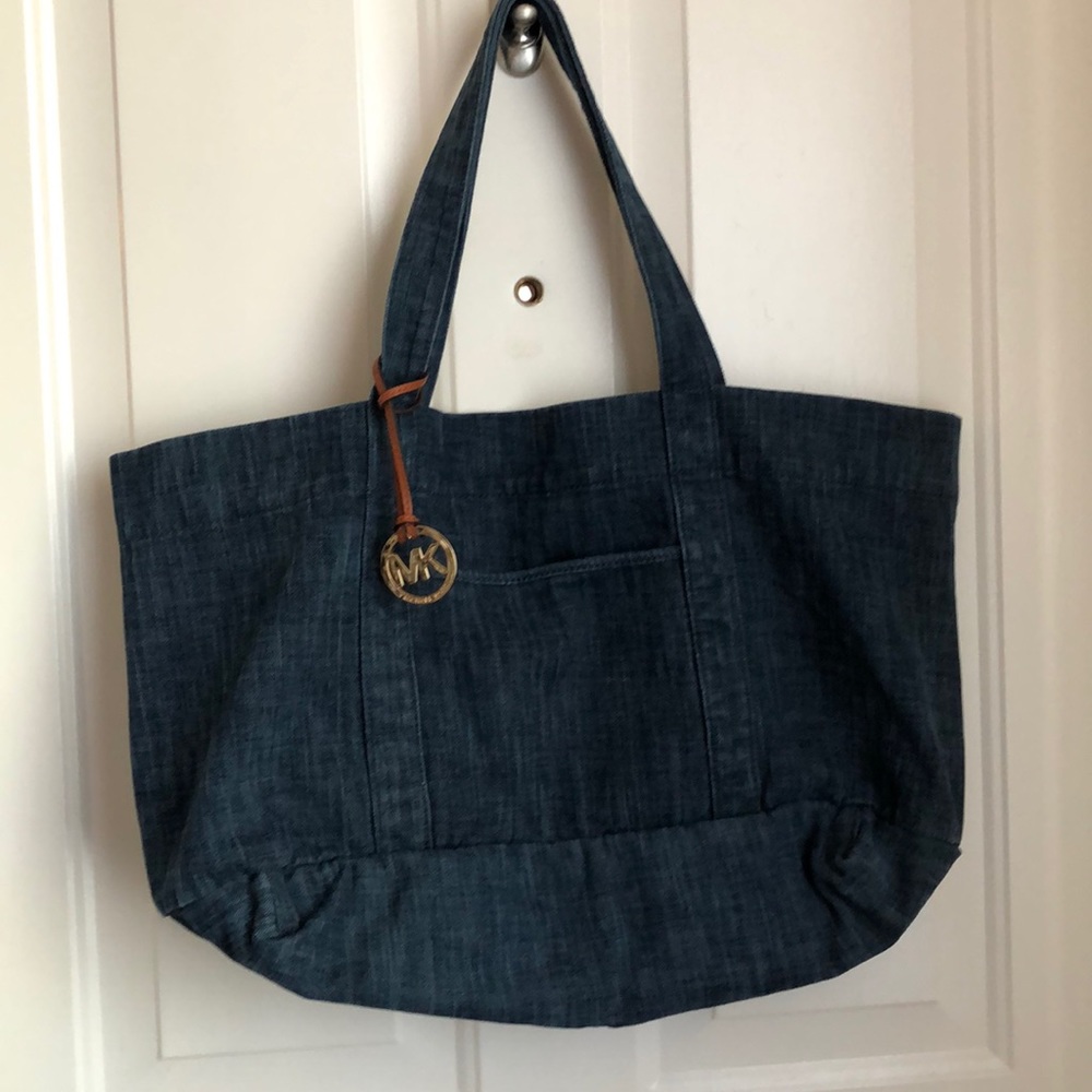 Michael Kors XL Denim Tote